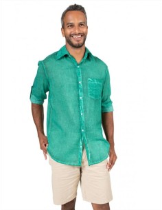 Terre Rouge camicia da uomo in cotone