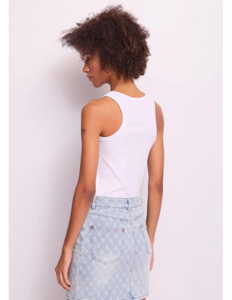 Gaudi canottiera da donna in costina