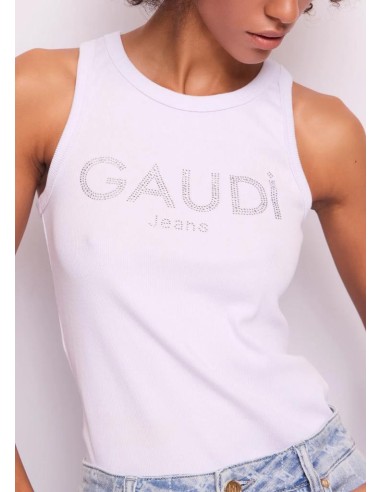 Gaudi canottiera da donna in costina