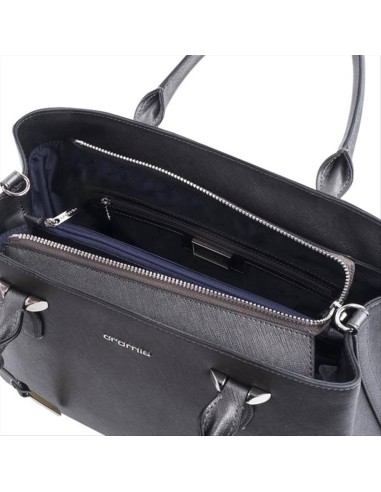 Cromia Perla borsa a mano grande in pelle stampa saffiano