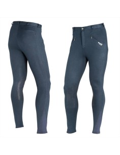 Daslo Pantaloni uomo equitazione 4 stagioni aderenti con grip antisciv 2