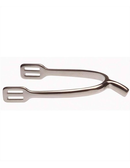 Umbria Equitazione speroni inglesi da donna in acciaio inox a tronchet