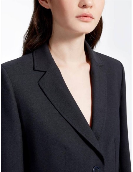 Max Mara Weekend Danza blazer in misto lana, decorato con impunture a 