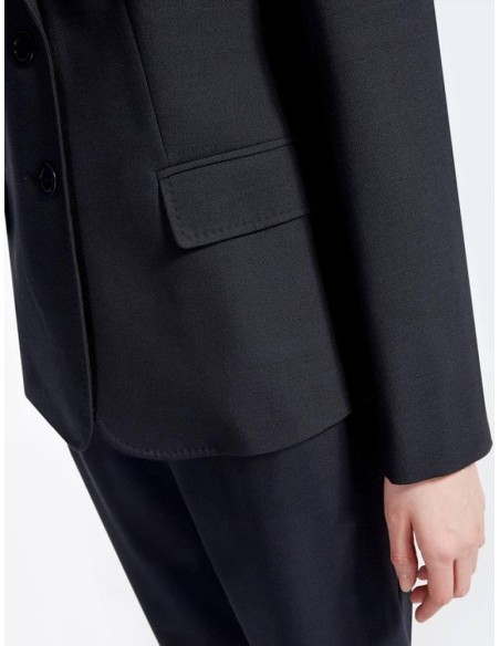 Max Mara Weekend Danza blazer in misto lana, decorato con impunture a 