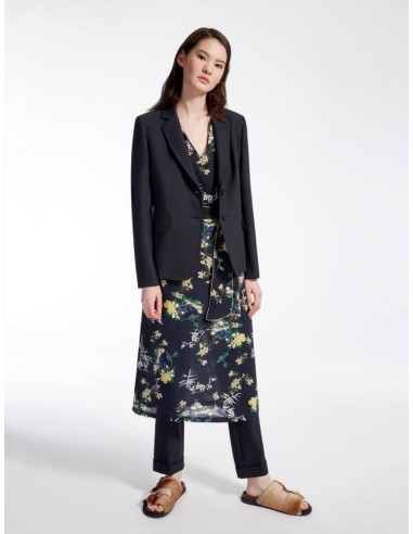 Max Mara Weekend Danza blazer in misto lana, decorato con impunture a 