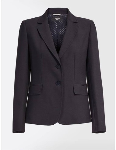 Max Mara Weekend Danza blazer in misto lana, decorato con impunture a 