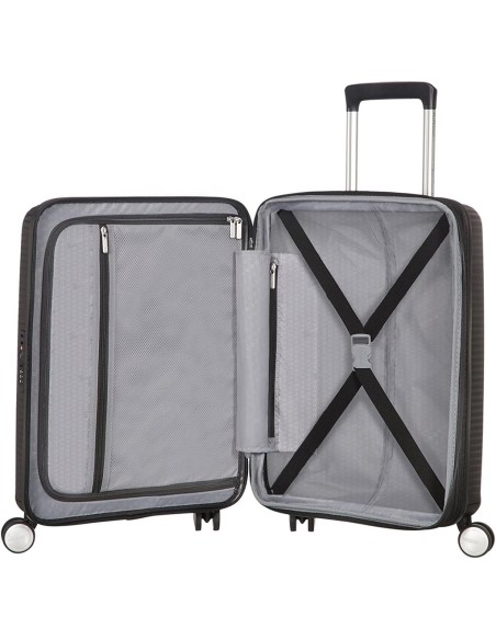 American Tourister Soundbox valigia rigida spinner 4 ruote 67 24 TSA e
