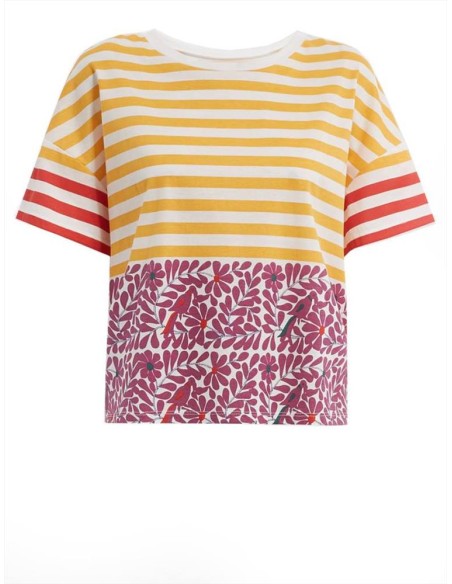 Max Mara Weekend Ustica t-shirt in jersey di cotone stampato