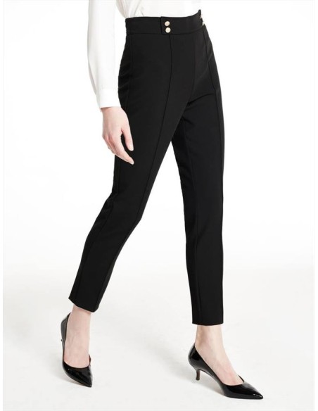 Emme Marella Farad pantalone slim stretch a vita alta