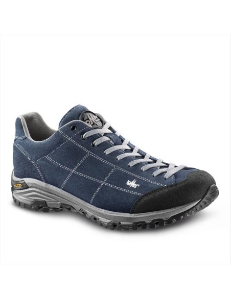 Lomer Maipos suede scarpa sportiva da passeggiata con fondo Vibram Tub