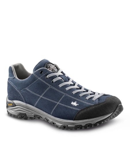 Lomer Maipos suede scarpa sportiva da passeggiata con fondo Vibram Tub