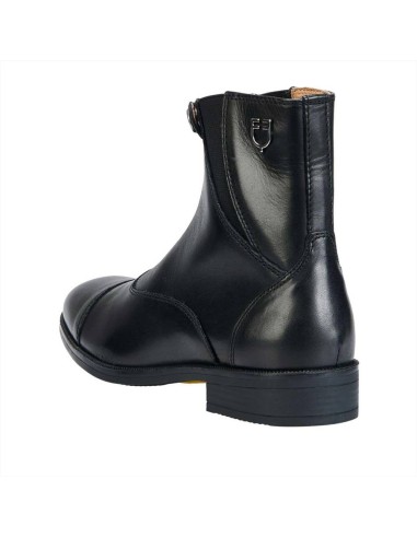 AmaHorse Stivaletto Jodhpur in pelle con zip frontale