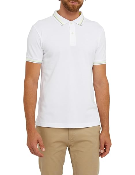 Geox polo da uomo manica corta in cotone piquet