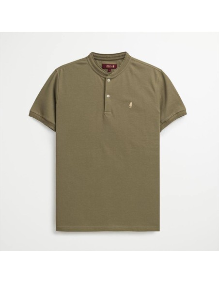 MCS polo da uomo in piquet stretch