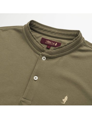MCS polo da uomo in piquet stretch