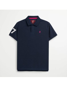 MCS polo da uomo in piquet stretch