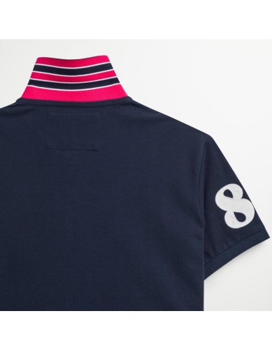 MCS polo da uomo in piquet stretch