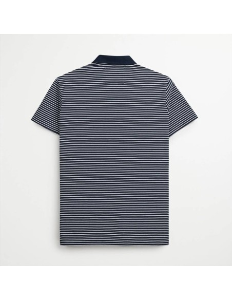 MCS polo da uomo in piquet stretch