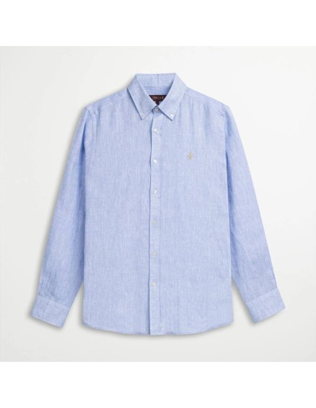 MCS camicia da uomo manica lunga