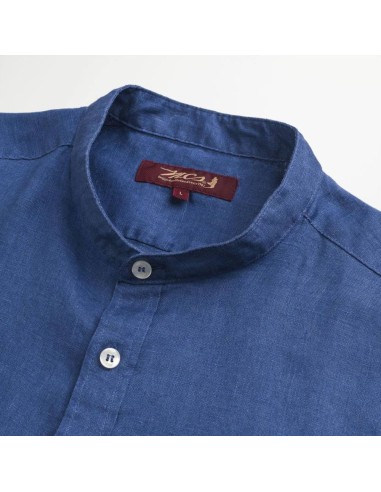 MCS camicia da uomo in cotone manica lunga