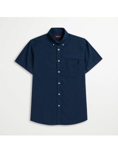 MCS camicia da uomo in cotone manica corta