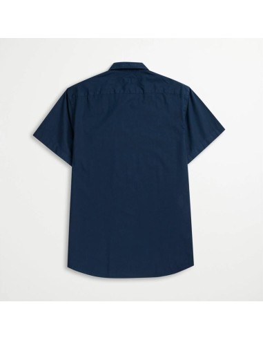 MCS camicia da uomo in cotone manica corta