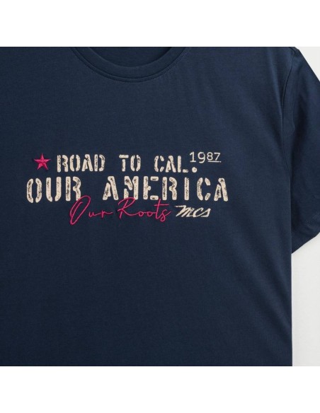 MCS T-shirt da uomo manica corta