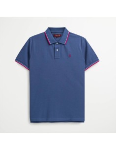 MCS polo da uomo in piquet stretch