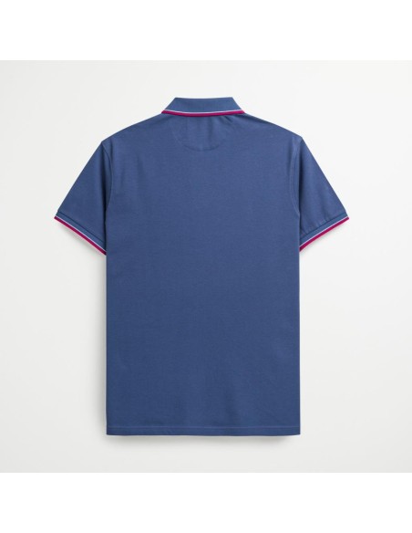 MCS polo da uomo in piquet stretch
