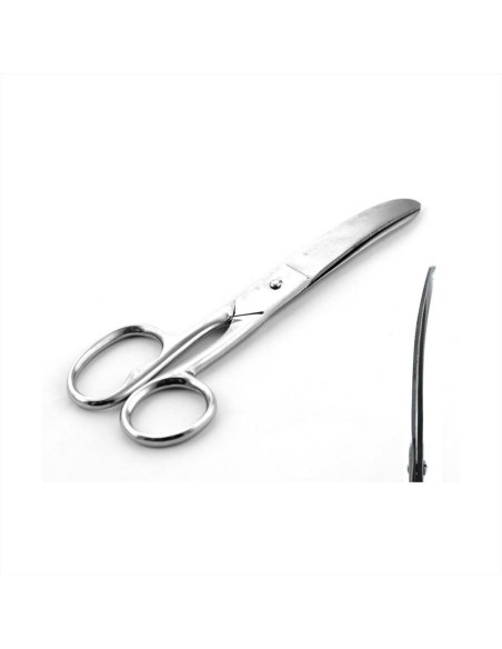 Amahorse Forbice per criniera a punta curva in acciaio