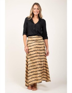 Terre Rouge gonna lunga da donna stampata 2