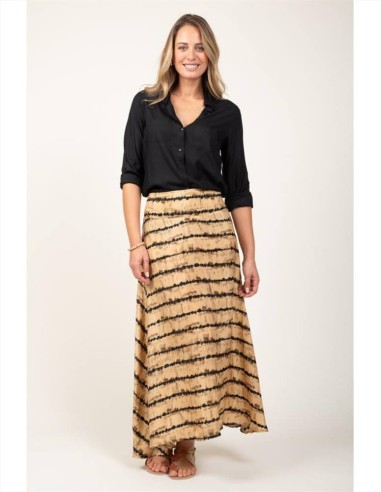 Terre Rouge gonna lunga da donna stampata