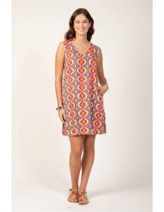 Terre Rouge abito da donna smanicato 2