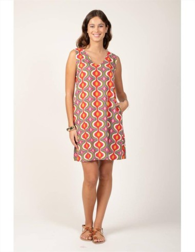 Terre Rouge abito da donna smanicato