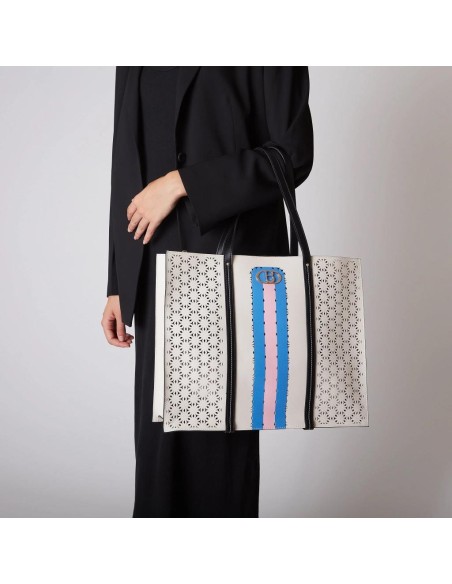 Tosca Blu Mykonos borsa shopping bag