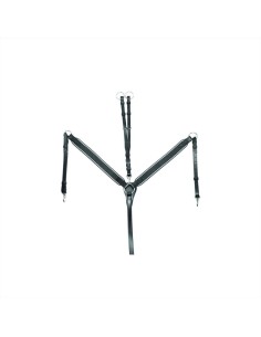 Supreme pettorale inglese a elastico con martingala regolabile e fibbi