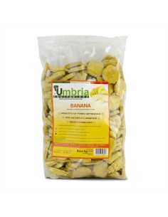 Umbria Equitazione Biscotti per cavalli al gusto di banana. 1 kg