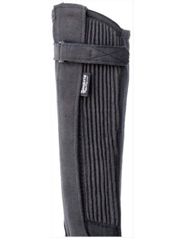 AmaHorse Gambali in Tessuto Sintetico amara chiusura e bottone