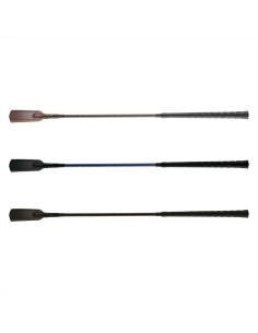 Tattini frustino con rivestimento in pelle sintetico e passamano cm 65