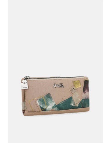 Anekke Evolution Portafoglio grande flessibile RFID