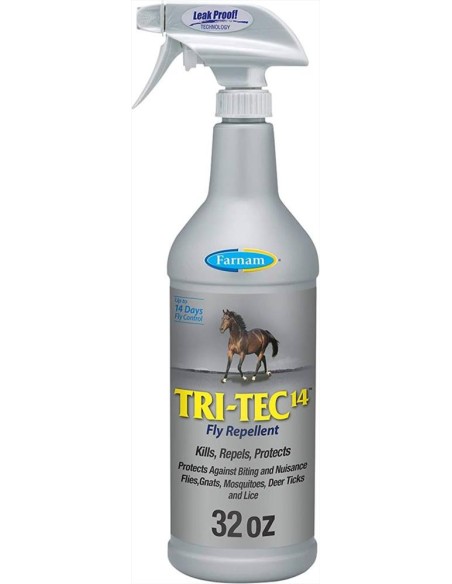 Farnam Tri-tec 14  insetto repellente per cavalli agisce contro mosche