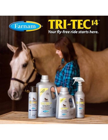 Farnam Tri-tec 14  insetto repellente per cavalli agisce contro mosche