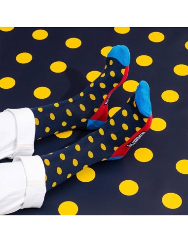 Socks Burger and Fries calza a pois