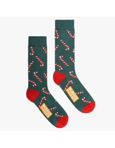 Socks Burger and Fries calza micro righe 2