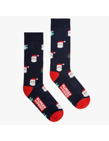 Socks Burger and Fries calza micro righe