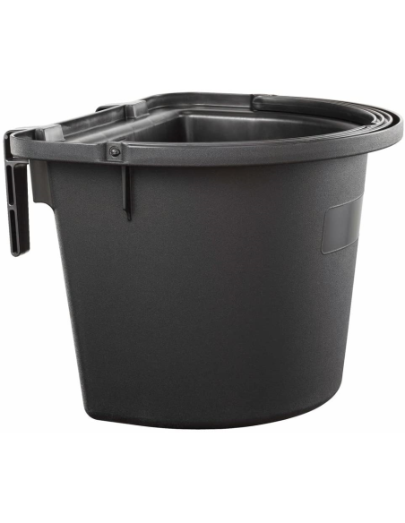 AmaHorse Mangiatoia in plastica antiurto con manico e staffe in plasti