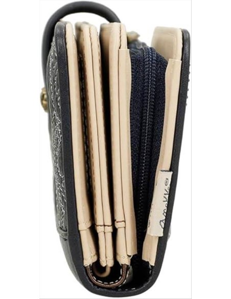 Anekke Studio portamonete con patta RFID