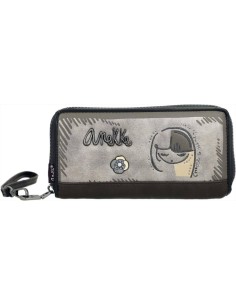 Anekke Nature Koko Portafoglio grande fantasia RFID