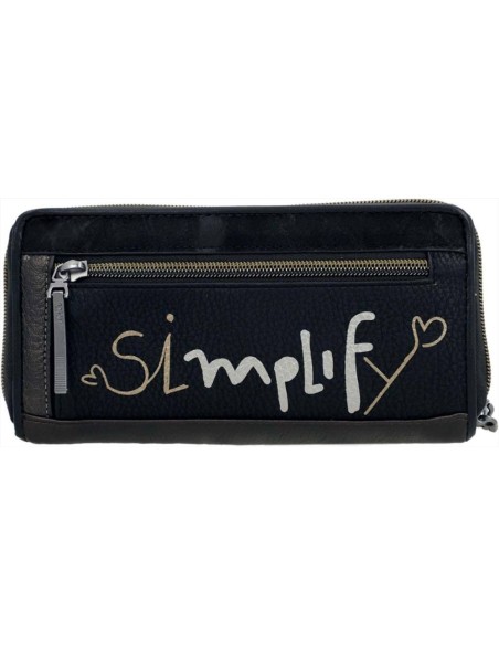 Anekke Nature Koko Portafoglio grande fantasia RFID