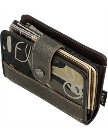 Anekke Nature Koko portafoglio medio RFID